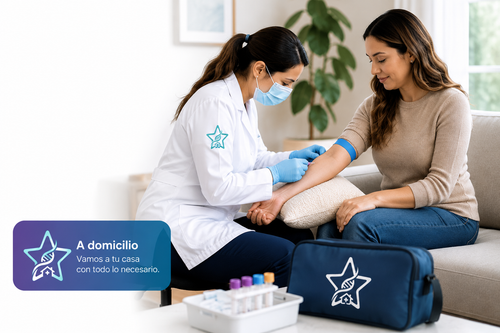 Análisis de sangre a domicilio